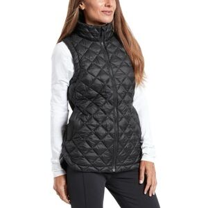 Athleta whisper black puffer Vest XS